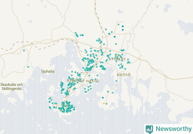Karta över undefined