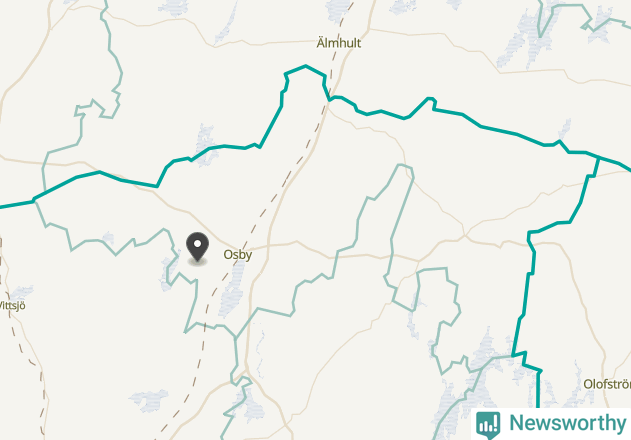 Karta över väderstationer i artikeln