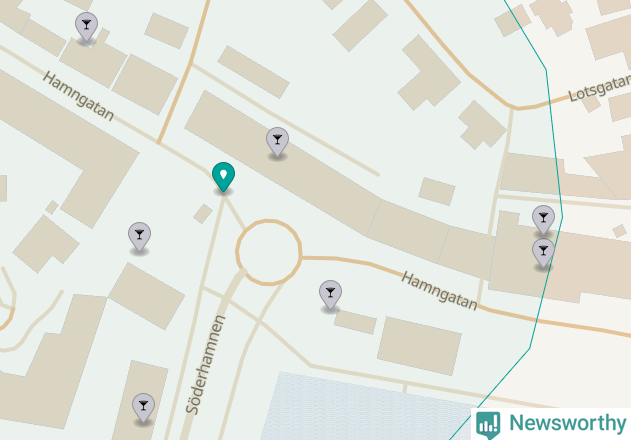 Karta över Vaxholms kommun