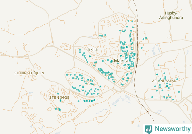Karta över undefined