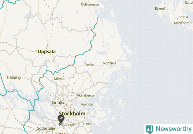 Karta över Norrtälje kommun