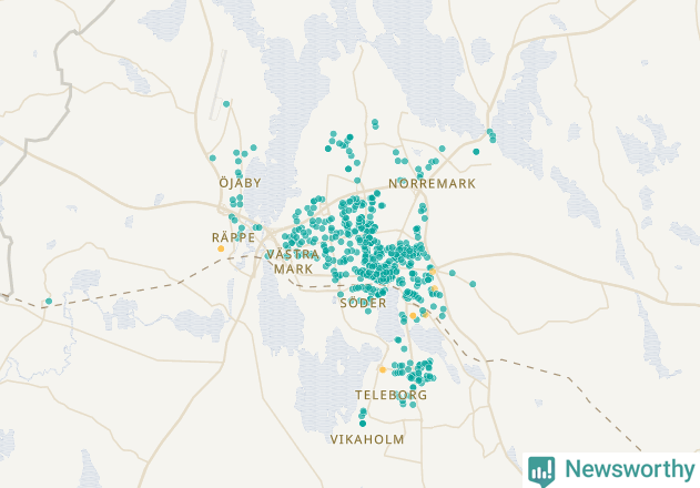Karta över undefined