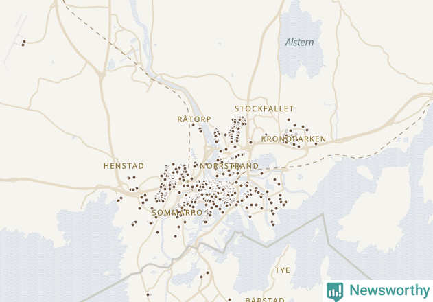 Karta över undefined