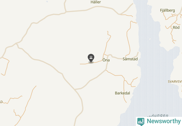 Karta över viltolyckor i Lysekils kommun