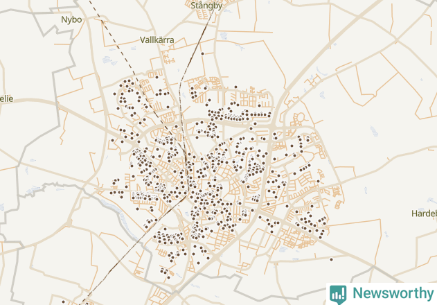 Karta över undefined