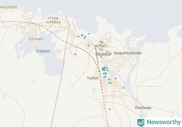 Karta över undefined