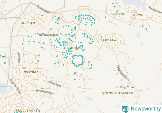 Karta över undefined