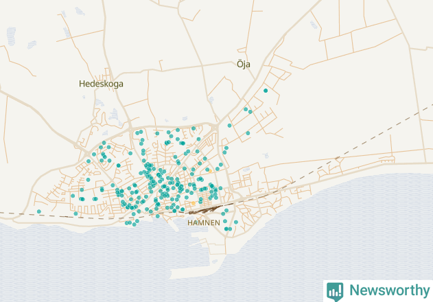 Karta över undefined