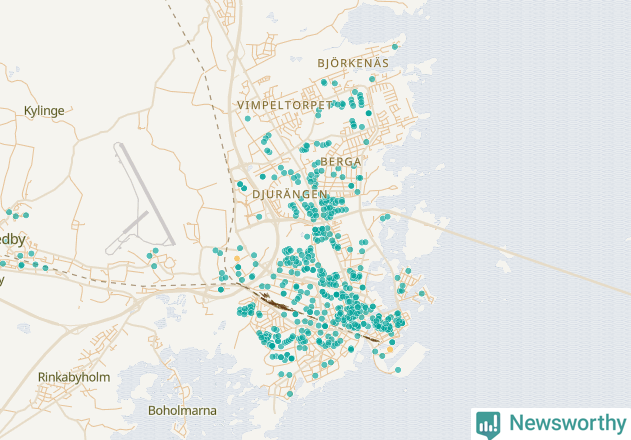Karta över undefined