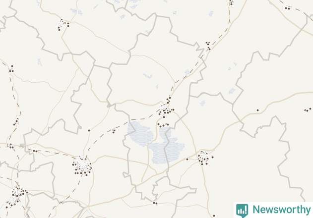 Karta över Höörs kommun