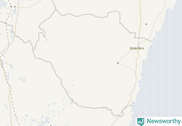 Karta över Torsås kommun