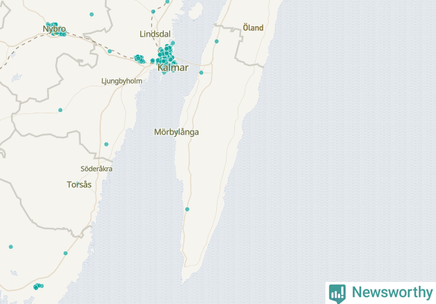 Karta över Mörbylånga kommun
