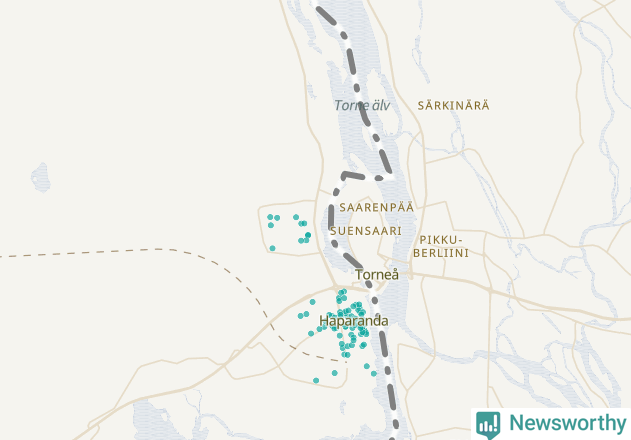 Karta över undefined