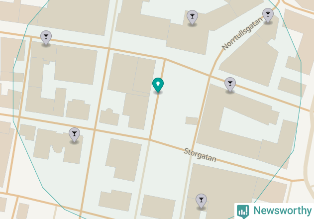 Karta över Vimmerby kommun