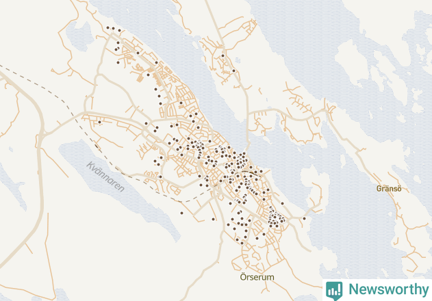 Karta över undefined