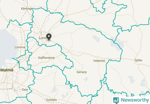 Karta över väderstationer i artikeln