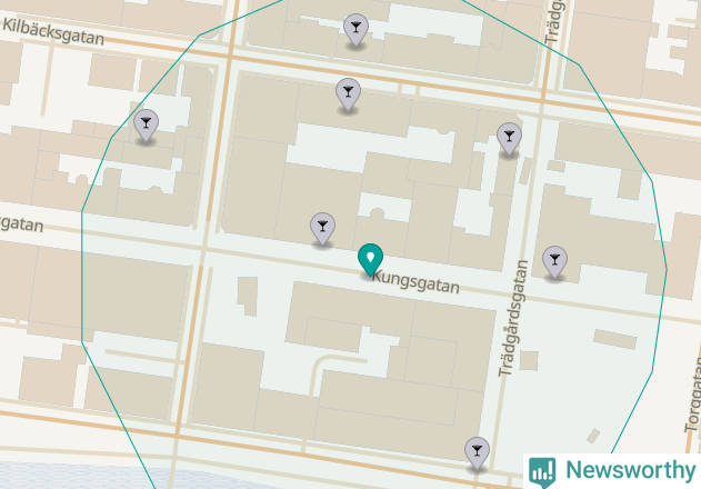 Karta över Uddevalla kommun