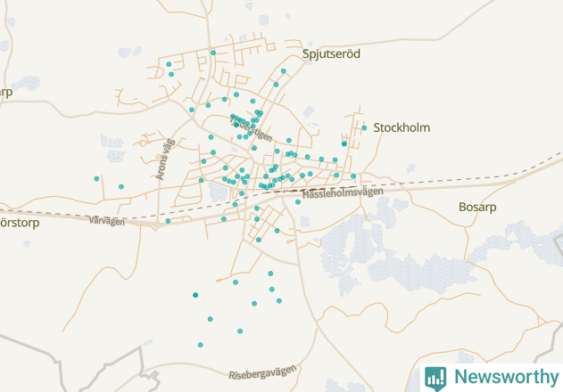 Karta över undefined