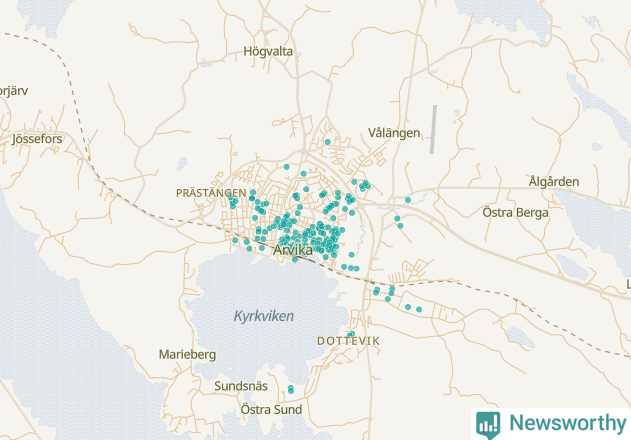 Karta över undefined