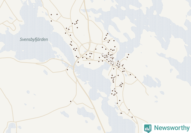 Karta över undefined