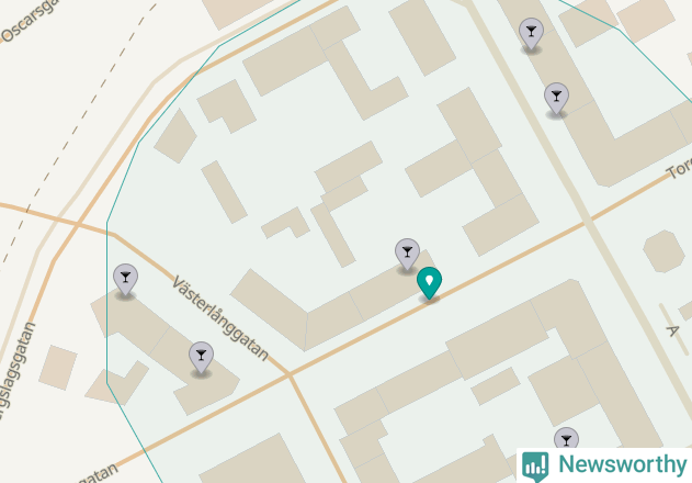 Karta över Åmåls kommun