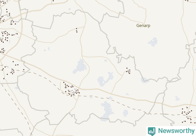 Karta över Svedala kommun