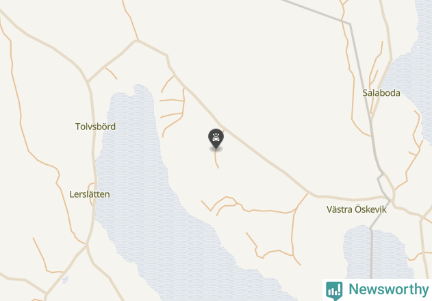 Karta över viltolyckor i Nora kommun