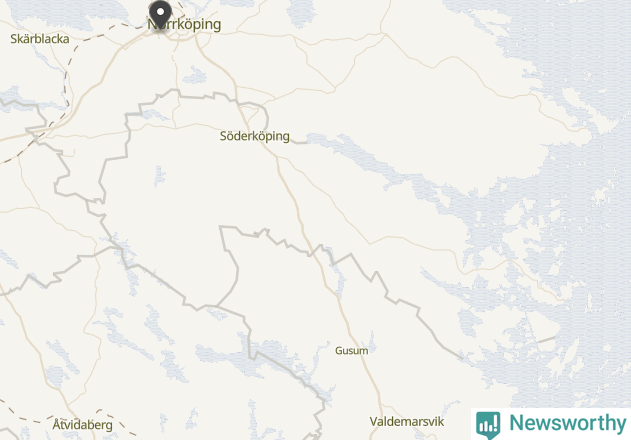 Karta över väderstationer i artikeln