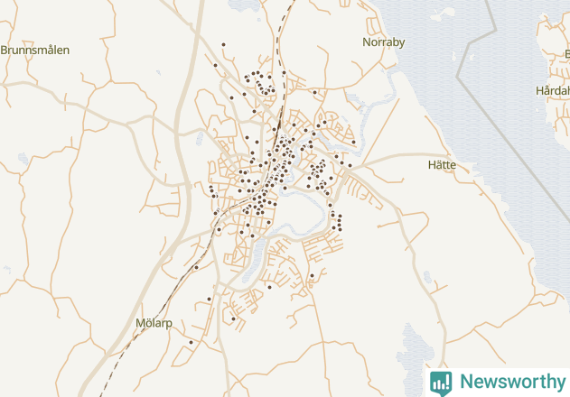 Karta över undefined