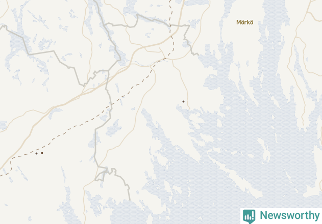 Karta över Trosa kommun
