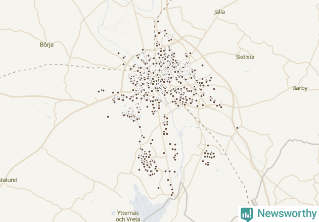 Karta över undefined