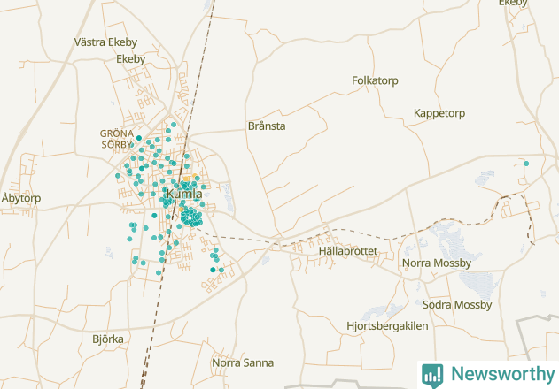 Karta över undefined