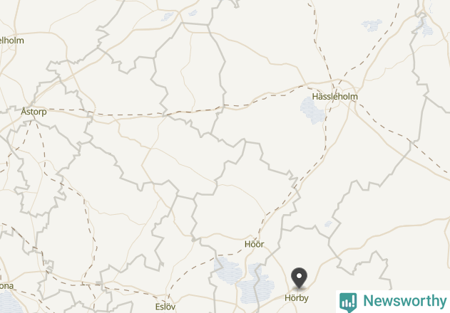 Karta över väderstationer i artikeln