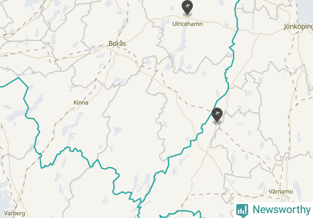 Karta över Svenljunga kommun