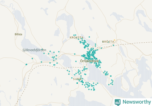 Karta över undefined