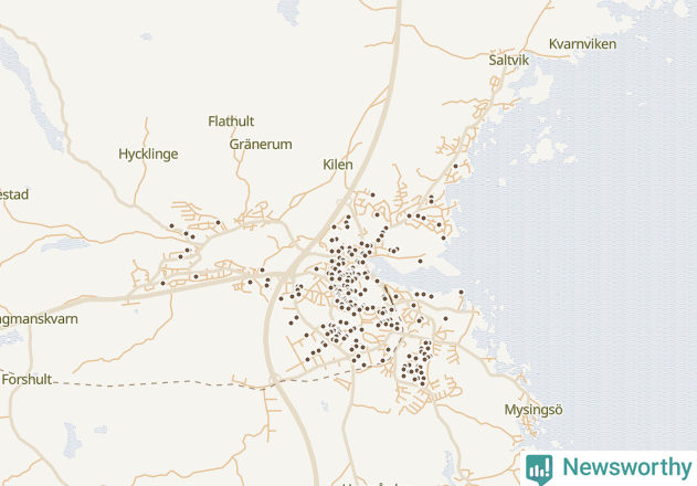 Karta över undefined