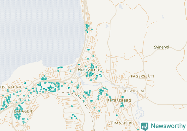 Karta över undefined