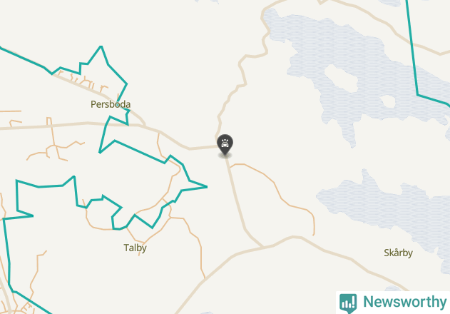 Karta över viltolyckor i Salems kommun