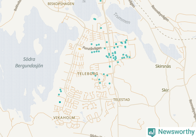 Karta över undefined