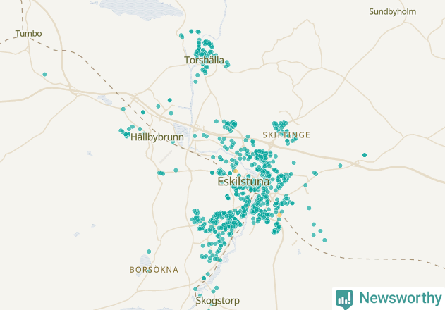 Karta över undefined