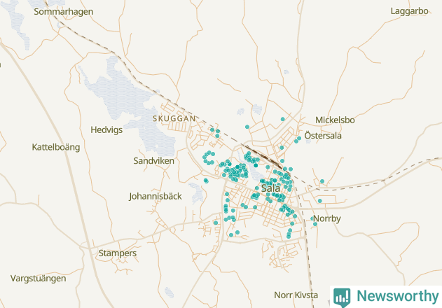 Karta över undefined