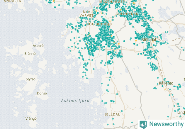 Karta över undefined