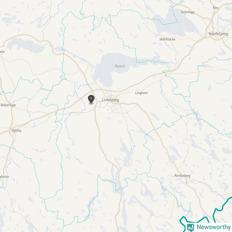 Karta över väderstationer på Gotland