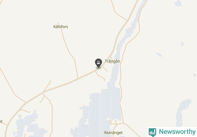 Karta över viltolyckor i Kalix kommun