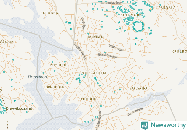 Karta över undefined