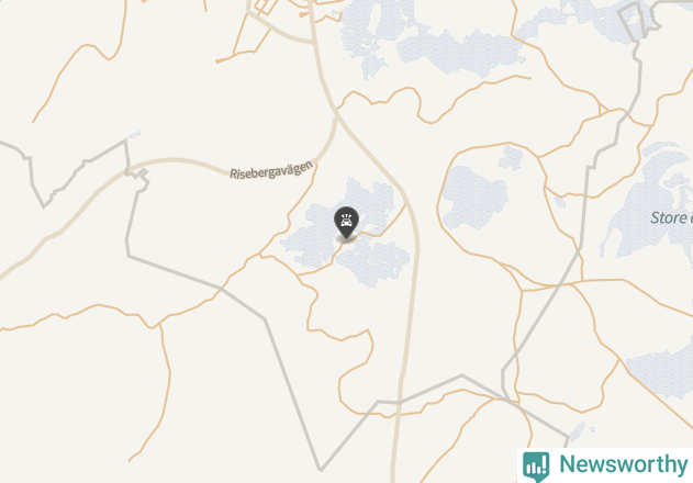 Karta över viltolyckor i Perstorps kommun