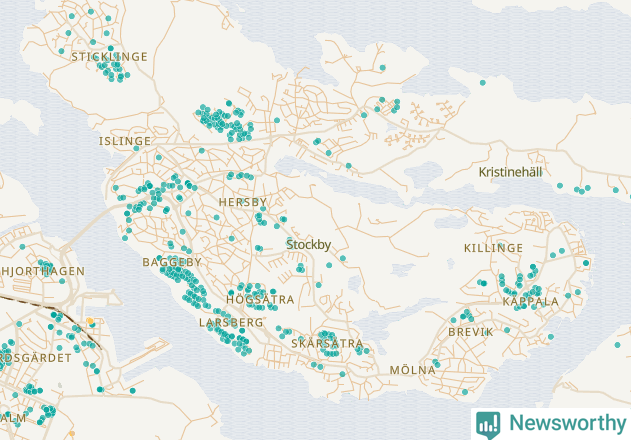 Karta över undefined