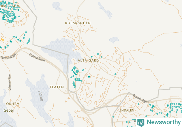 Karta över undefined