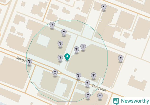 Karta över Västerbottens län