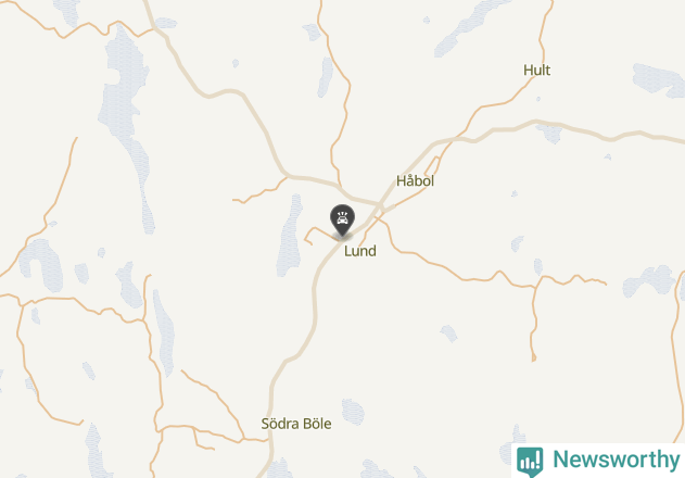 Karta över viltolyckor i Dals-Eds kommun